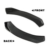 G-PLUS Universal Front Bumper Lip Splitter Diffuser Polyurethane Winglet Type-2 Aero