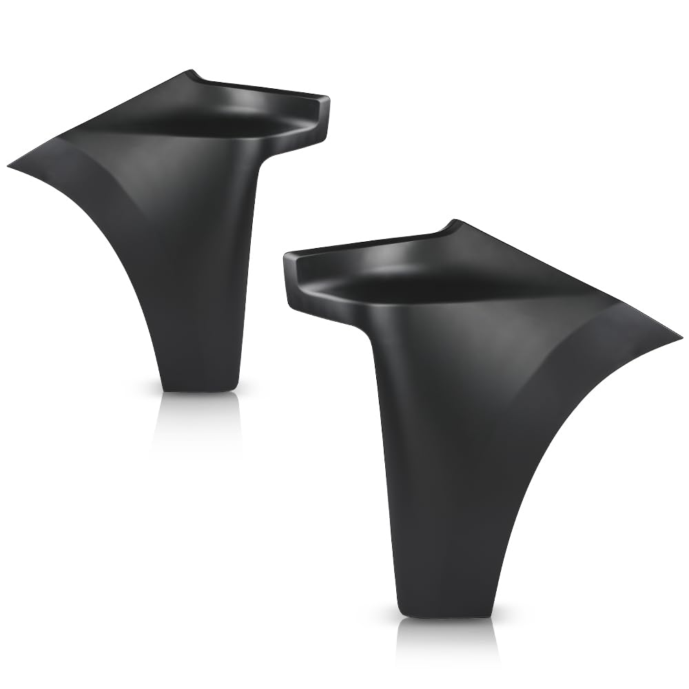 G-PLUS Front Bumper End Cap Extension Trim Pair Compatible with Chevy Silverado 1500 2019-2022 Replacement for GM1016110, GM1017110