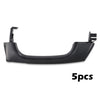 G-PLUS Door Handle Set Compatible with Hummer H3 2006-2010 15296933 15794314 25957909, 25957911 Front and Rear Set of 5 Black