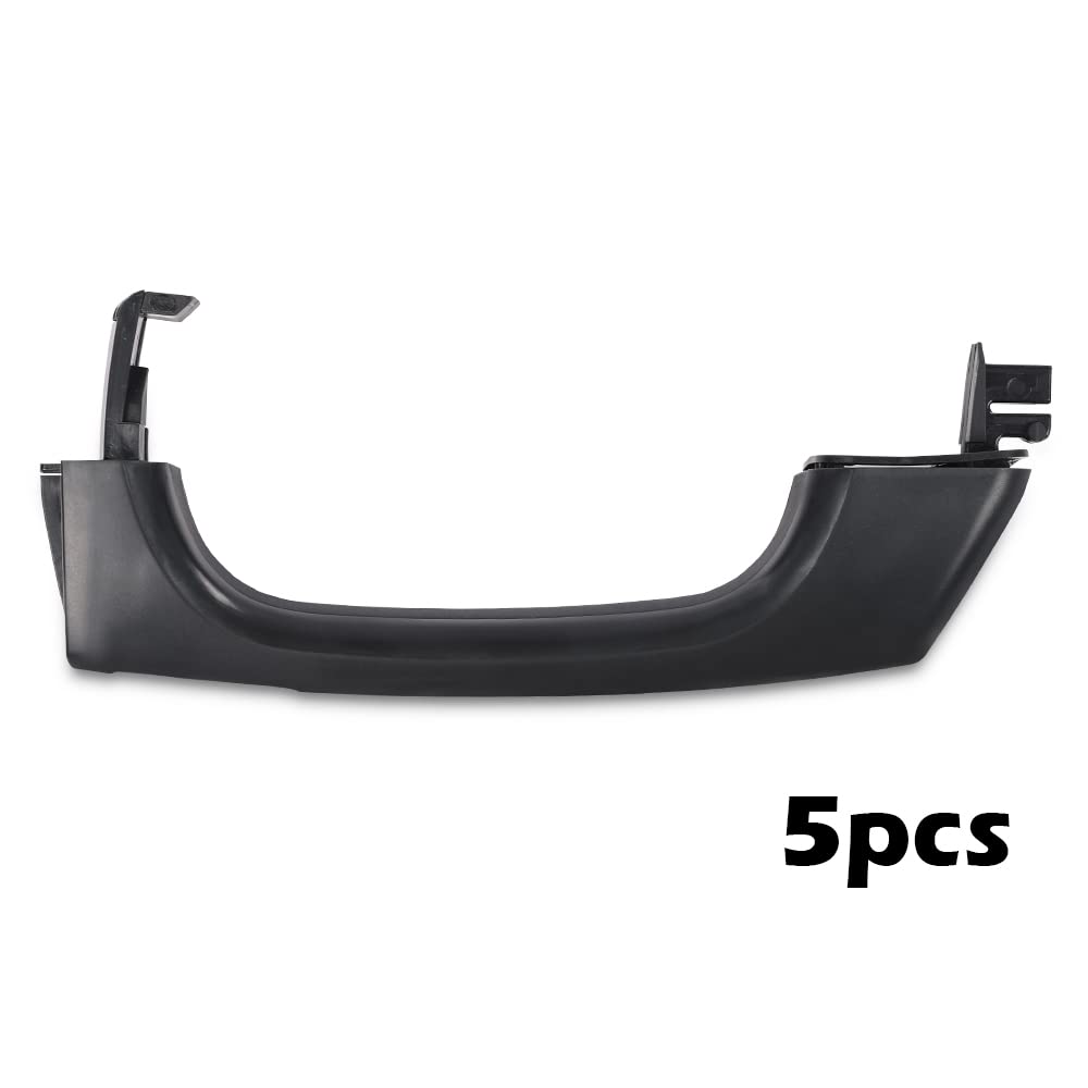 G-PLUS Door Handle Set Compatible with Hummer H3 2006-2010 15296933 15794314 25957909, 25957911 Front and Rear Set of 5 Black