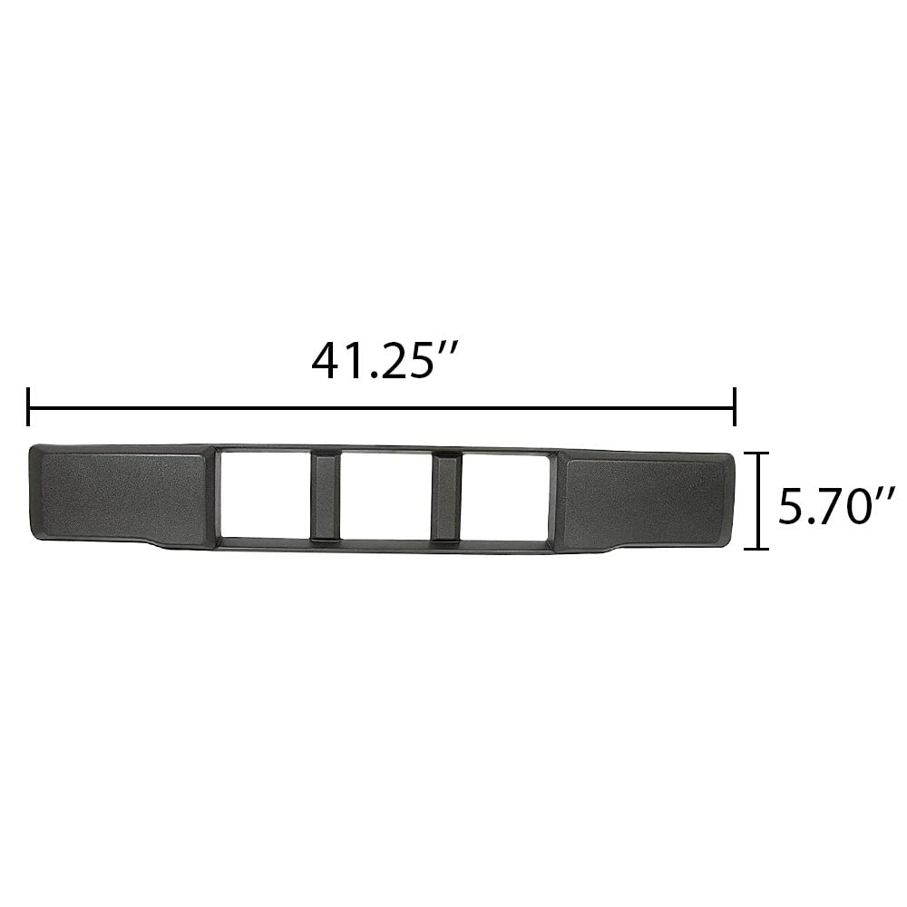 G-PLUS Front Bumper Lower Grille Grill Trim Panel Compatible with Ford F150 2015-2017 Replacement for FL3Z-17E810-CA