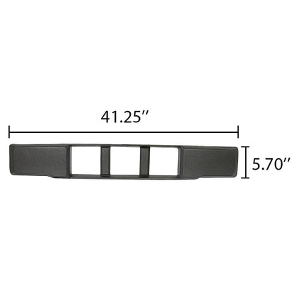 G-PLUS Front Bumper Lower Grille Grill Trim Panel Compatible with Ford F150 2015-2017 Replacement for FL3Z-17E810-CA