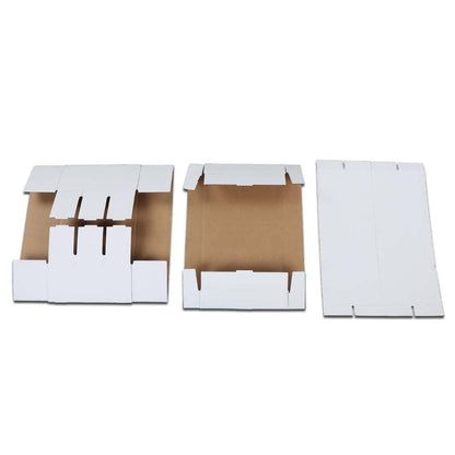 G-PLUS Card Storage Box Cardboard Baseball Monster Trading Card 3000 Count Versatile Corrugated Cardboard Box 2 Pack
