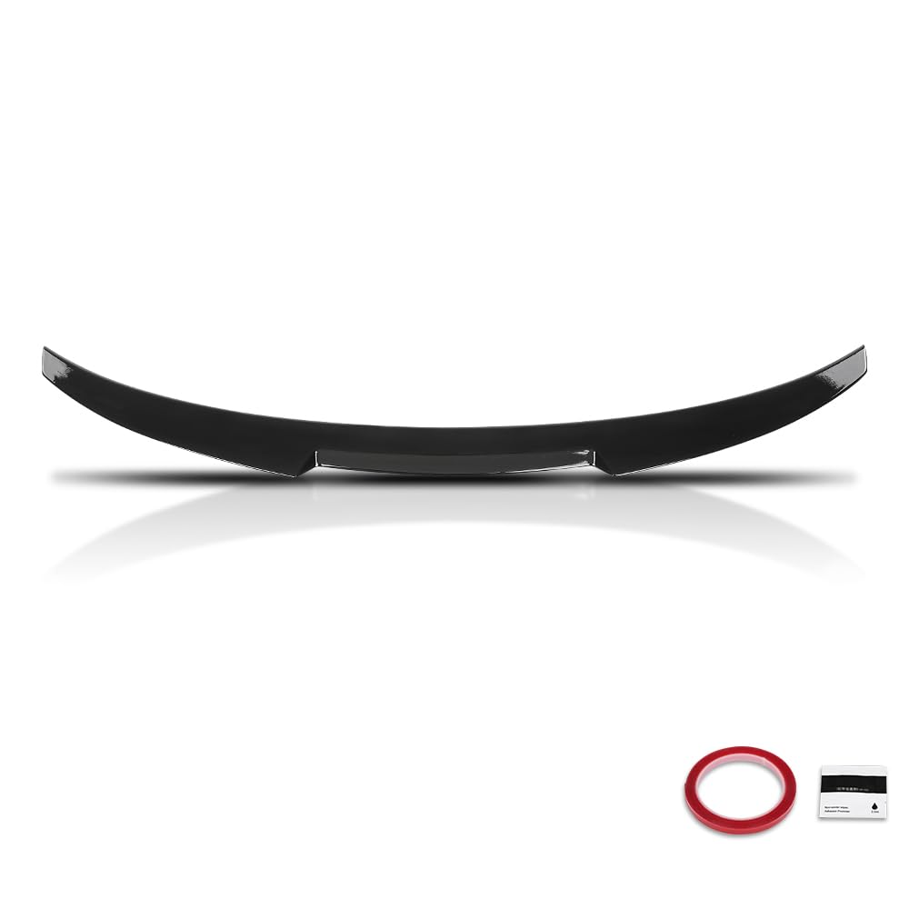 G-PLUS Rear Trunk Spoiler Wing Compatible with BMW G20 3 Series 4 Door Sedan 2019 2020 2021 2022 2023 2024 2025, Fit BMW G80 M3 Sedan 2021 2022 2023 2024 2025 Gloss Black