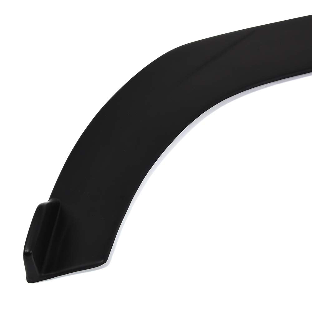 G-PLUS Splitter Style Front Bumper Lip Spoiler Wing Body Kit Compatible with 2015-2017 Ford Mustang