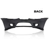 G-PLUS Front Bumper Cover Compatible with Hyundai Tiburon 2005-2006 Black Primed w/Fog Light Holes Replacemnet for 865112C500 HY1000153