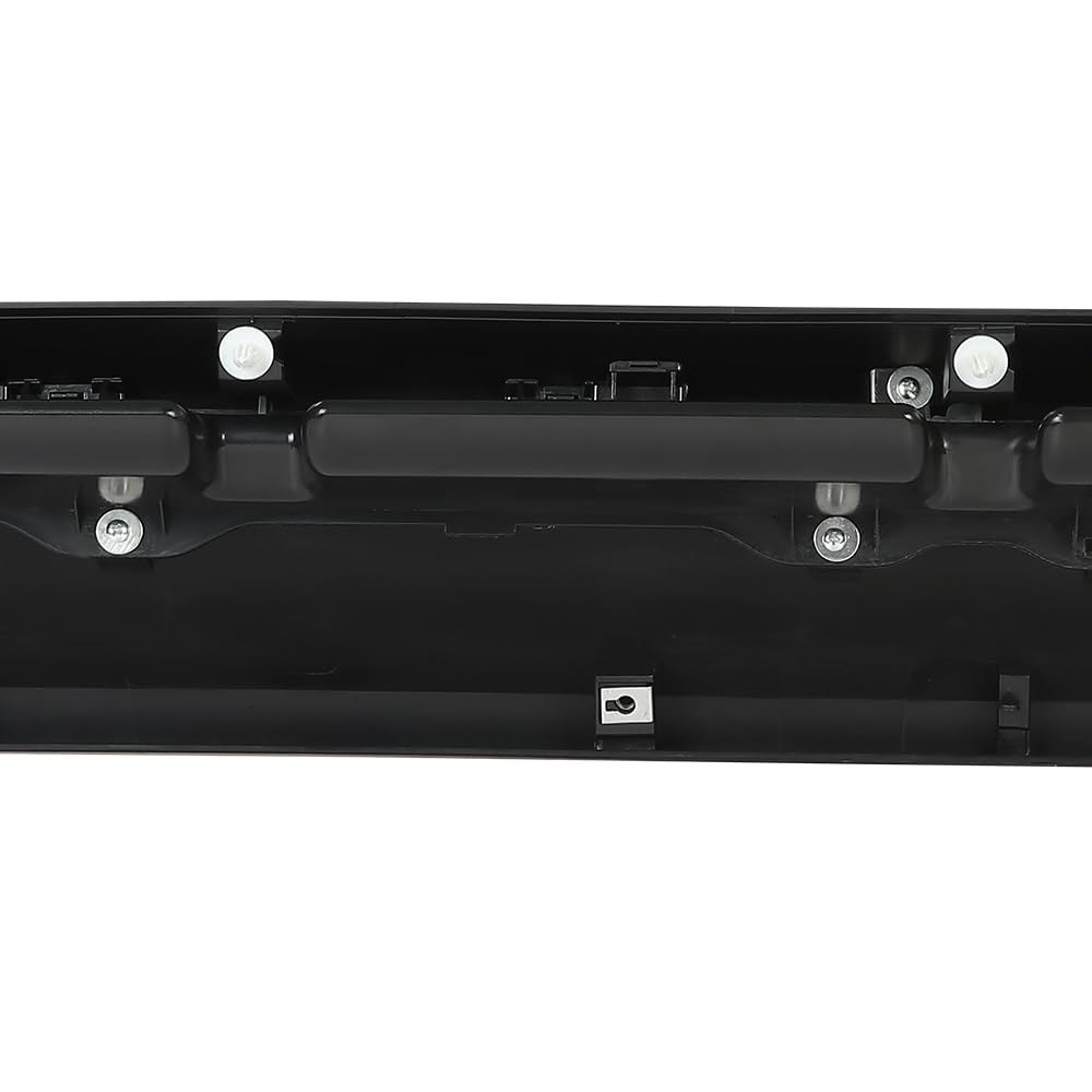 G-PLUS Front Upper Hood Bulge Molding Grille & Bumper Lower Grille Insert Compatible with 2014-2021 Toyota Tundra 761800C030C0 TO1231102 Black