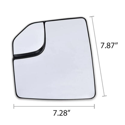 G-PLUS Exterior Mirror Left Driver Side View Mirror Glass Compatible With Ford F150 2015-2020 Pickup Truck