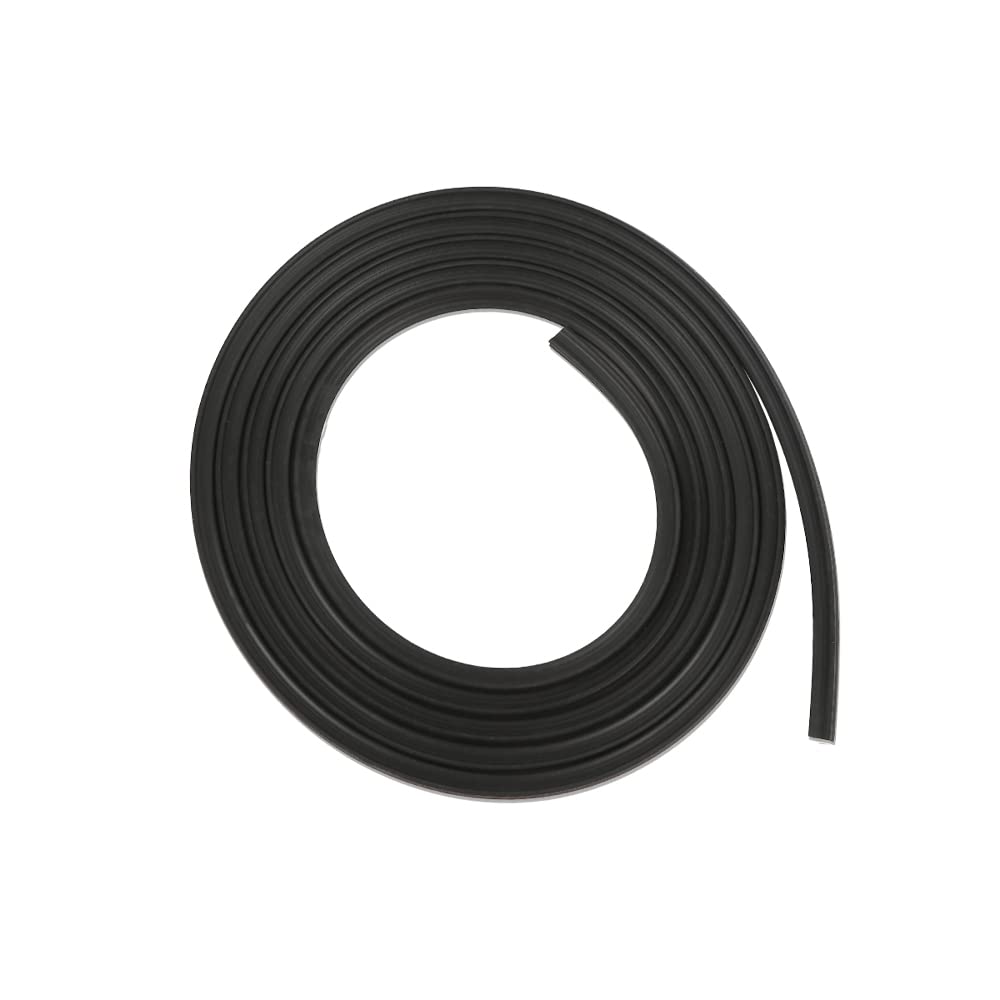 G-PLUS Rear Glass Small Back Window Weatherstrip Seal with Black Lock Bead Compatible with Chevy BJ BK BL Truck/Fit GMC Pickup Trucks 1942-1966 Back Window Rubber