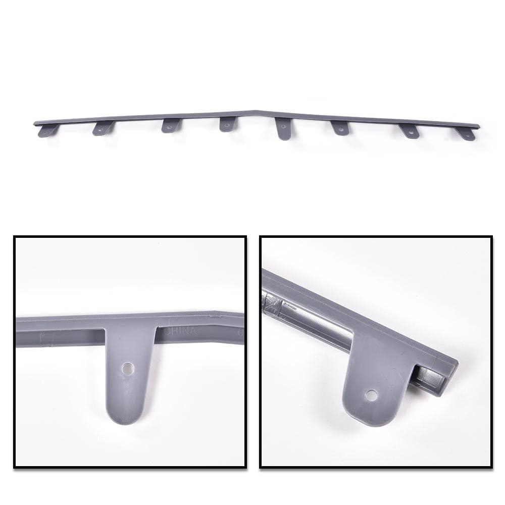 G-PLUS Front Bumper Molding Trim Kit Compatible with Cadillac CTS V Model 2009-2015 Front Bumper Trim Gray-3 Pieces 25882978 GM1044116 Grey
