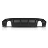 G-PLUS Rear Diffuser Compatible with Honda Civic 4-Door Sedan Only 2016 2017 2018 2019 2020 2021 Rear Bumper Diffuser Black