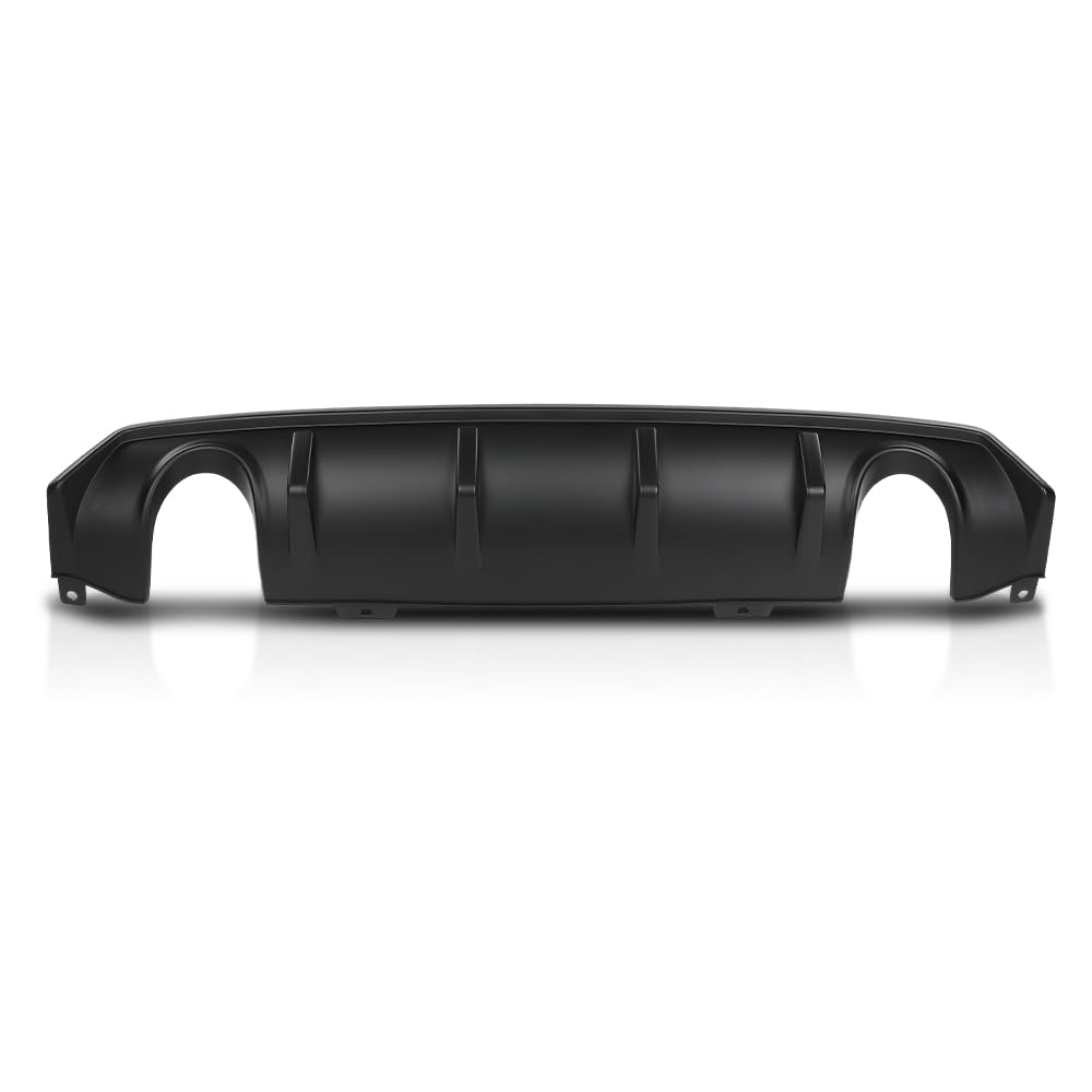 G-PLUS Rear Diffuser Compatible with Honda Civic 4-Door Sedan Only 2016 2017 2018 2019 2020 2021 Rear Bumper Diffuser Black