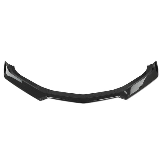 G-PLUS Front Bumper Lip Splitter 1LE Style Compatible with Chevy Camaro LT/LS/RS/SS Models 2016-2023 (Will Not Fit ZL1 Bumper Models) Textured Carbon Fiber Black