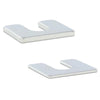 G-PLUS Fender Alignment Shims- 1/16" & 1/8" Thick- 3/8" Slot- 24 shims- #397T Compatible with GM Body