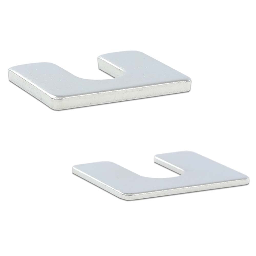 G-PLUS Fender Alignment Shims- 1/16" & 1/8" Thick- 3/8" Slot- 24 shims- #397T Compatible with GM Body