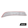 G-PLUS Rear Left Bumper Reflector Light, Compatible with Benz GL-Class X164 GL350 GL450 GL550 2010-2012, 1648201074, 164 820 10 74