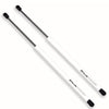 【Multi-Colored】 G-PLUS Rear Window Glass Gas Hood Struts Compatible with GMC Envoy Trailblazer 2002-2008 Gas Shock Lift Supports 4576-2 Pack (Matt White)