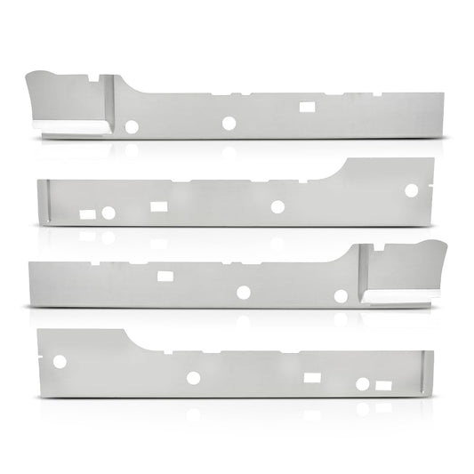 G-PLUS Pair Door Inner Rocker Panel, Compatible with Ford F150 Extended Cab 4 Door 2004-2008, LH Driver & RH Passenger 2PCS, Gray