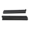 G-PLUS Front Bumper Fillers Set Compatible With 1979-1985 Eldorado 4pcs Black Painted Front Bumper Fillers