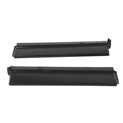 G-PLUS Front Bumper Fillers Set Compatible With 1979-1985 Eldorado 4pcs Black Painted Front Bumper Fillers