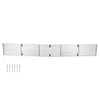 G-PLUS Upper Chrome Billet Grille Grill Insert Compatible with Chevy Blazer 1991-1994 / Chevy S10 1991-1993 Phantom Grille C85232A Silver