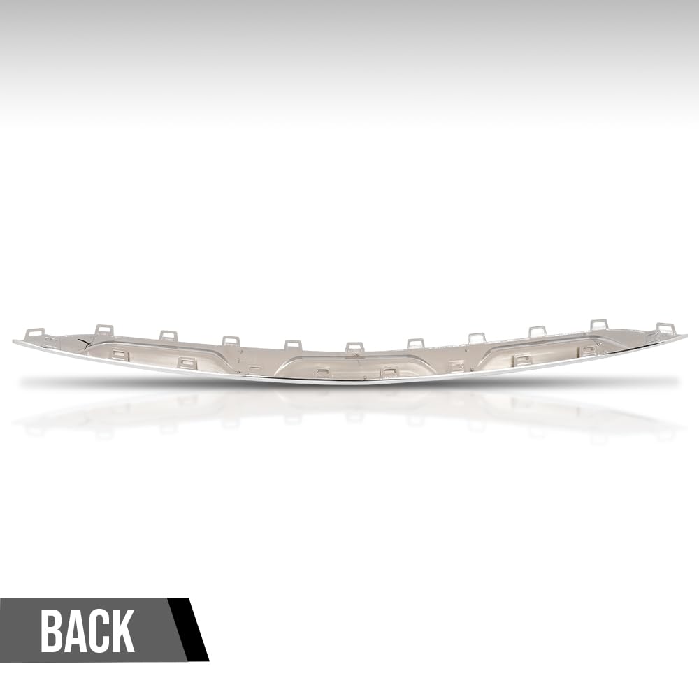 G-PLUS Front Bumper Lower Molding Trim Compatible with Benz W167 GLE / C167 Coupe/GLE 53 AMG 2020-2022 Not Fit 350 Base Sport A1678856703 Silver