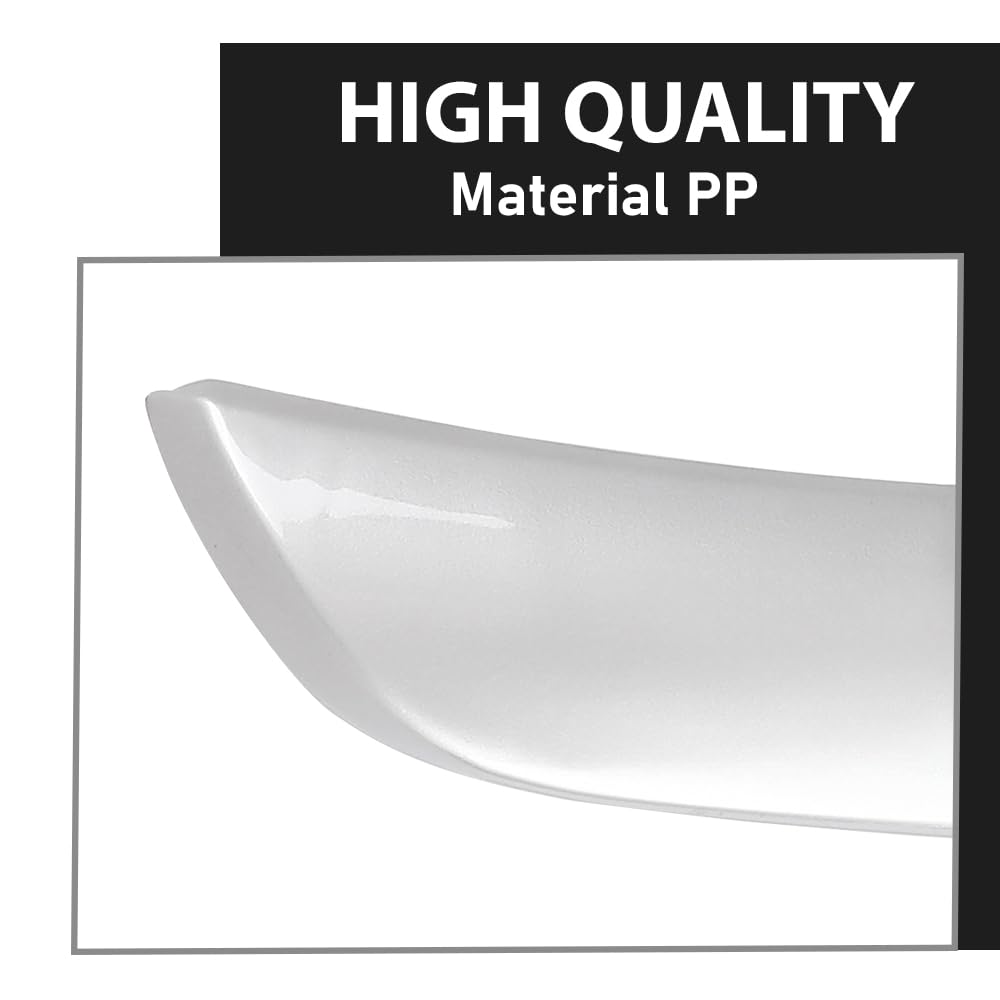 G-PLUS Front Bumper Spoiler Face Bar Trim Molding Pad Compatible with Toyota RAV4 2016-2018 5271142110B0, TO1094103 Silver