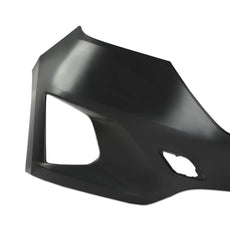 G-PLUS Front Bumper Cover Primed Compatible with Chevy Equinox 2018-2020 Black Close-up View