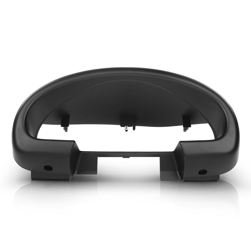 G-PLUS Radio Dash Bezel Trim Panel Compatible with Chevy Colorado GMC Canyon 2004-2012 (Grey ABS Plastic)