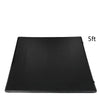 G-PLUS T3 Soft Lock Tri-Fold Tonneau Cover Assembly Replacement for 2004-2014 Chevy Colorado/GMC Canyon,Short Bed Black (Extra Short Bed 5')