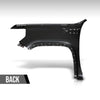 G-PLUS Front Right Fender Compatible with GMC Sierra 1500 2019 2020 2021 2022 2023 84496745, GM1241413 Black