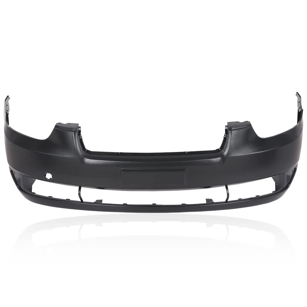 G-PLUS Primered Front Bumper Cover Compatible with Hyundai Accent Sedan/Hatchback 2006 2007 2008 2009 2010 2011 Will Not Fit 2006 Hatchback HY1000163 865111E000 865111E001
