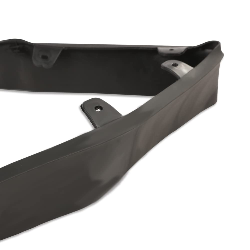 G-PLUS Front Bumper Grill Lower Air Deflector Compatible with 2016-2021 Chevy Malibu 1.5 1.8 2.0L Car Front Bumper Lip Lower Spoiler Air Deflector Valance Replacement 23397792 23127384