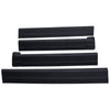 G-PLUS Trail Armor Rocker Panel Cover Guard Sill Trim Compatible With Chevy Silverado/Fit GMC Sierra Crew Cab 2001 2002 2003 2004 2005 2006 Matte Black Textured Finish L2214067 14067