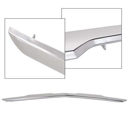 G-PLUS Front Lower Bumper Cover Molding Compatible with Chevy Equinox 2022-2023 84792993, GM1044146 Black Chrome
