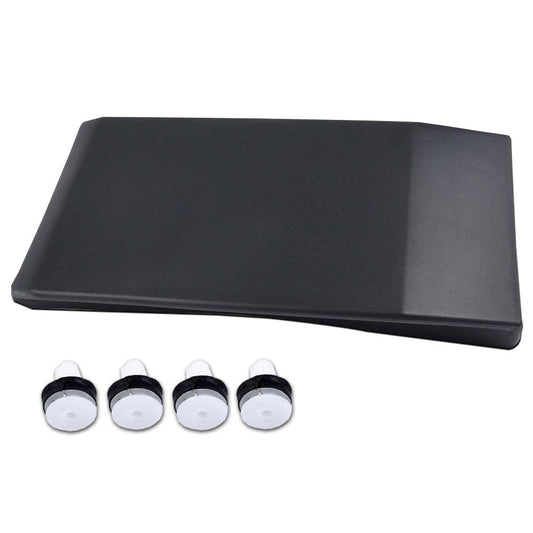 G-PLUS Exterior Pillar Moulding Trim Cladding Under Fuel Door Trim Moulding Left Driver Side Compatible with Ford Transit 150 250 350 2015 2016 2017 2018 2019