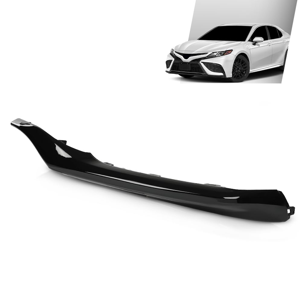 G-PLUS Front Bumper Side Lower Trim Left Matte Compatible with Toyota Camry XSE SE 2021-2023 5312406260