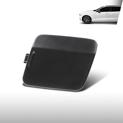 G-PLUS Bumper Tow Hook Cover Front Compatible with Volvo S60 V60 2019-2021 VO1029109, 397939695 Black