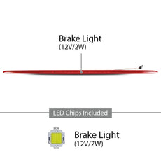 G-PLUS LED 3rd Brake Light for Mini Cooper Clubman 2008-2013 Red Lens Product Display
