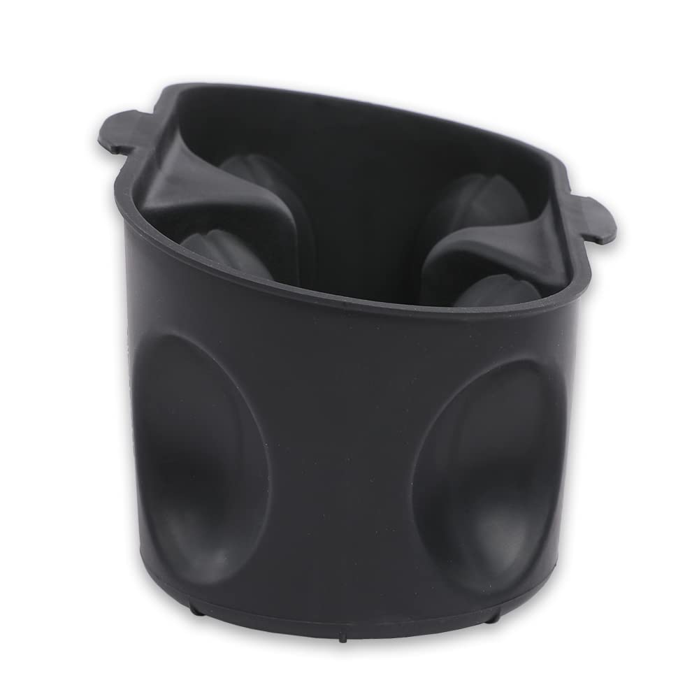 G-PLUS Cup Holder Insert Compatible with Chrysler Town & Country 2011-2016/ Fit Dodge Grand Caravan 2011-2020 1WV70DX9AA Black Cup Holder Liner