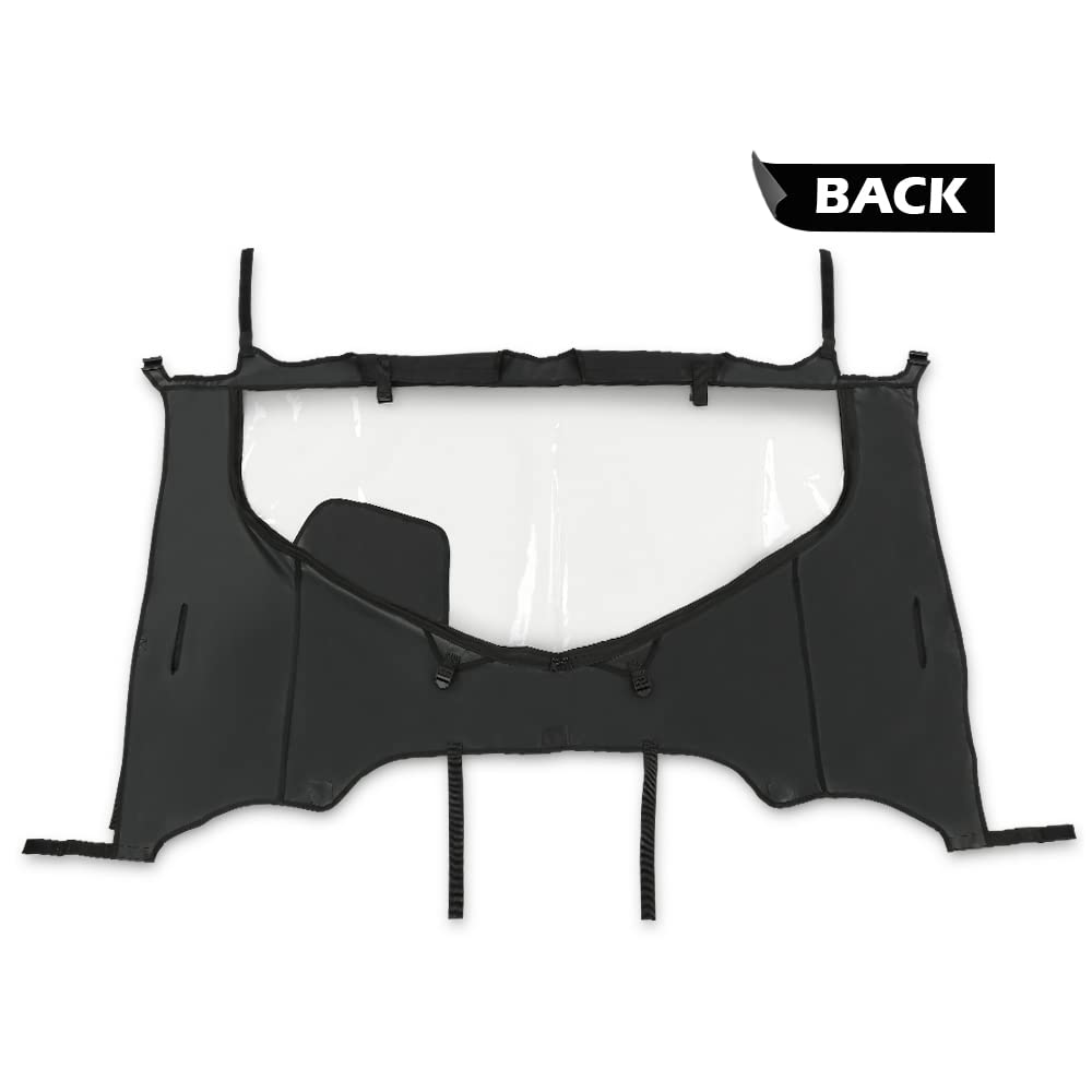 G-PLUS Fabric Canvas Rear Panel Compatible with Pioneer 1000&1000 5P 2016-2023 0SR95-HL4-211A PVC