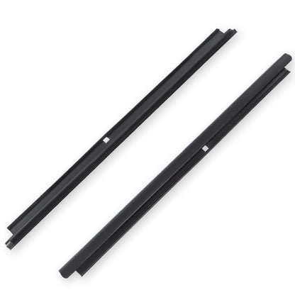 G-PLUS Black Rear Outer Window Sweep Felt Kit Compatible with Chevy Silverado GMC Sierra 1500/2500/3500 2001-2007,Fit Chevy Suburban Avalanche 1500/2500 2002-2006,Fit GMC Yukon 2001-2006 2PCS