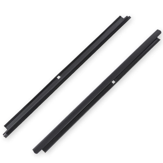 G-PLUS Black Rear Outer Window Sweep Felt Kit Compatible with Chevy Silverado GMC Sierra 1500/2500/3500 2001-2007,Fit Chevy Suburban Avalanche 1500/2500 2002-2006,Fit GMC Yukon 2001-2006 2PCS