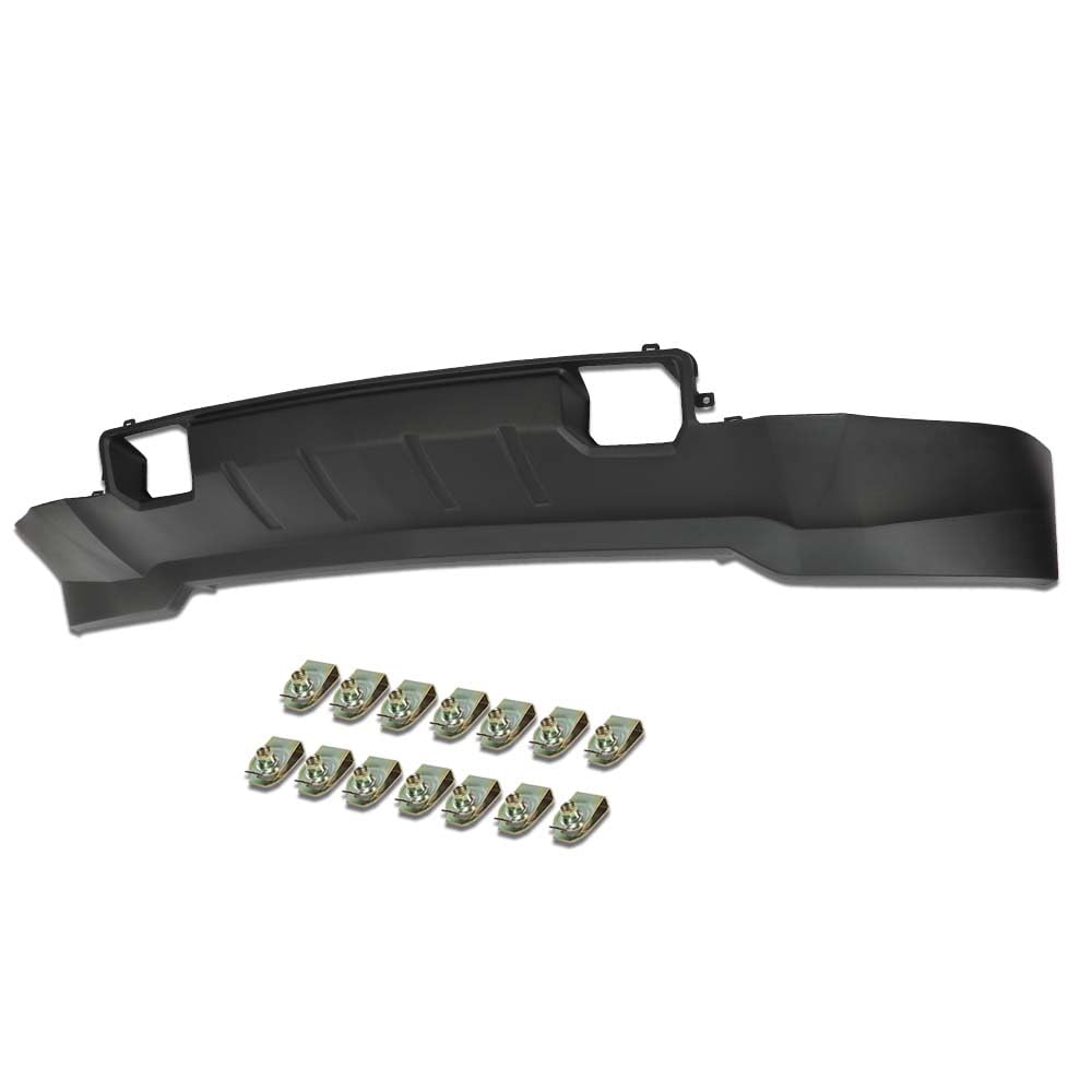 G-PLUS Air Dam Deflector Valance Compatible with Chevy Silverado 2500 HD/3500 HD 2015-2019 (Submodel: High Country, LT, LTZ, WT) GM1092252 22978557 Black