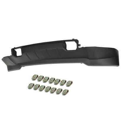G-PLUS Air Dam Deflector Valance Compatible with Chevy Silverado 2500 HD/3500 HD 2015-2019 (Submodel: High Country, LT, LTZ, WT) GM1092252 22978557 Black