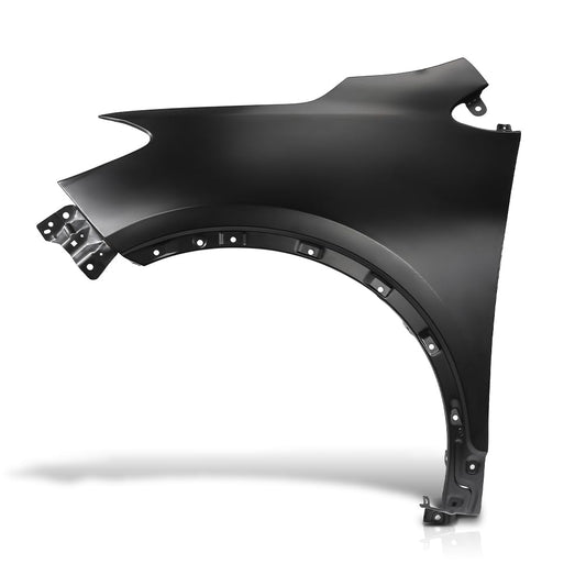 G-PLUS Fender Front Driver Side Compatible with Buick Encore (submodel: Base, Convenience, Leather, Premium) 2013-2016 without Turn Signal Light Hole 95031571, GM1240382 Black