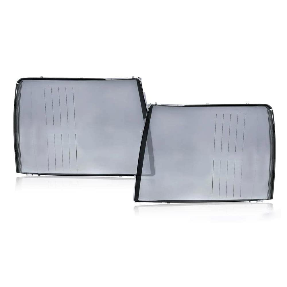 G-PLUS Front Headlight Lens Cover Compatible With 2007-2014 Chevy Silverad
