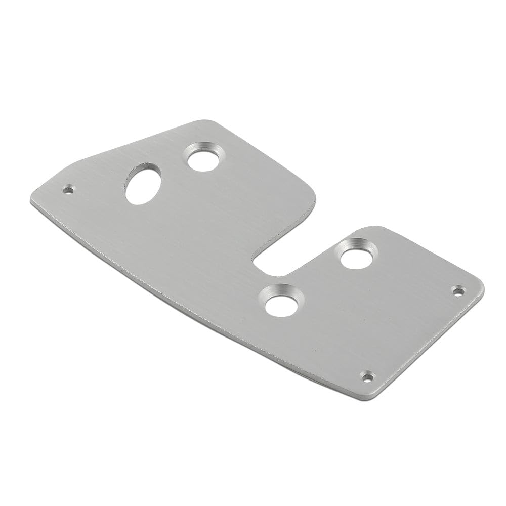 G-PLUS Door Latch Repair Reinforcement Plate Left Driver Side Compatible with Jeep Grand Cherokee ZJ 1993-1998