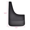 G-PLUS Splash Guards Mud Flaps Front & Rear 12 Inch Compatible with 2007-2014 GMC Sierra 2500 HD,Heavy Duty Molded Mudguard Kit 4 Pcs
