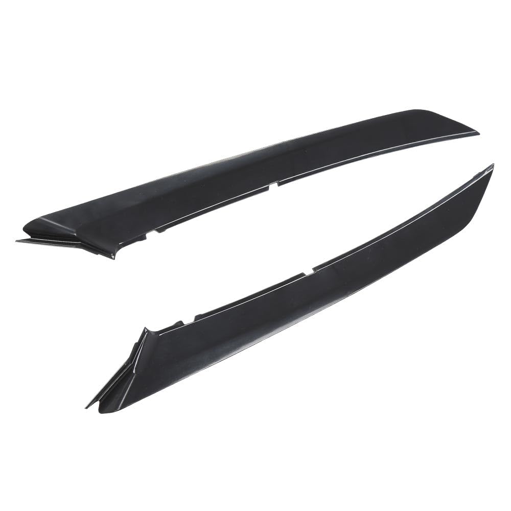 G-PLUS Front Bumper Grille Trim Molding Pair Compatible with Toyota Camry SE XSE 2018-2022 5271306100, 5271206100, TO1047105, TO1046105 Matte Black